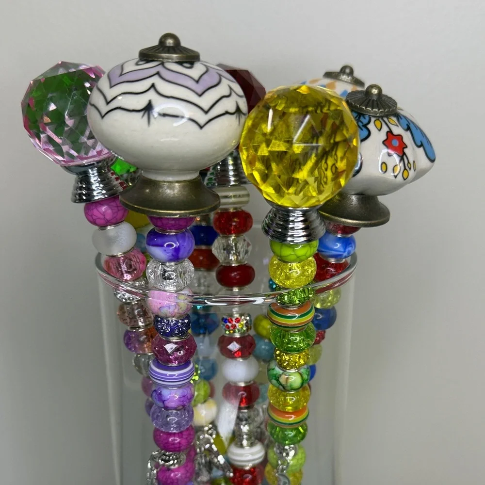 Garden / Plant Beaded garden Fairy Wand - Picture 2 of 3